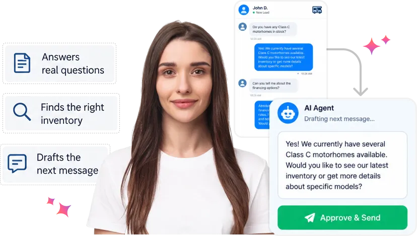 AI That Works Your Leads product preview
